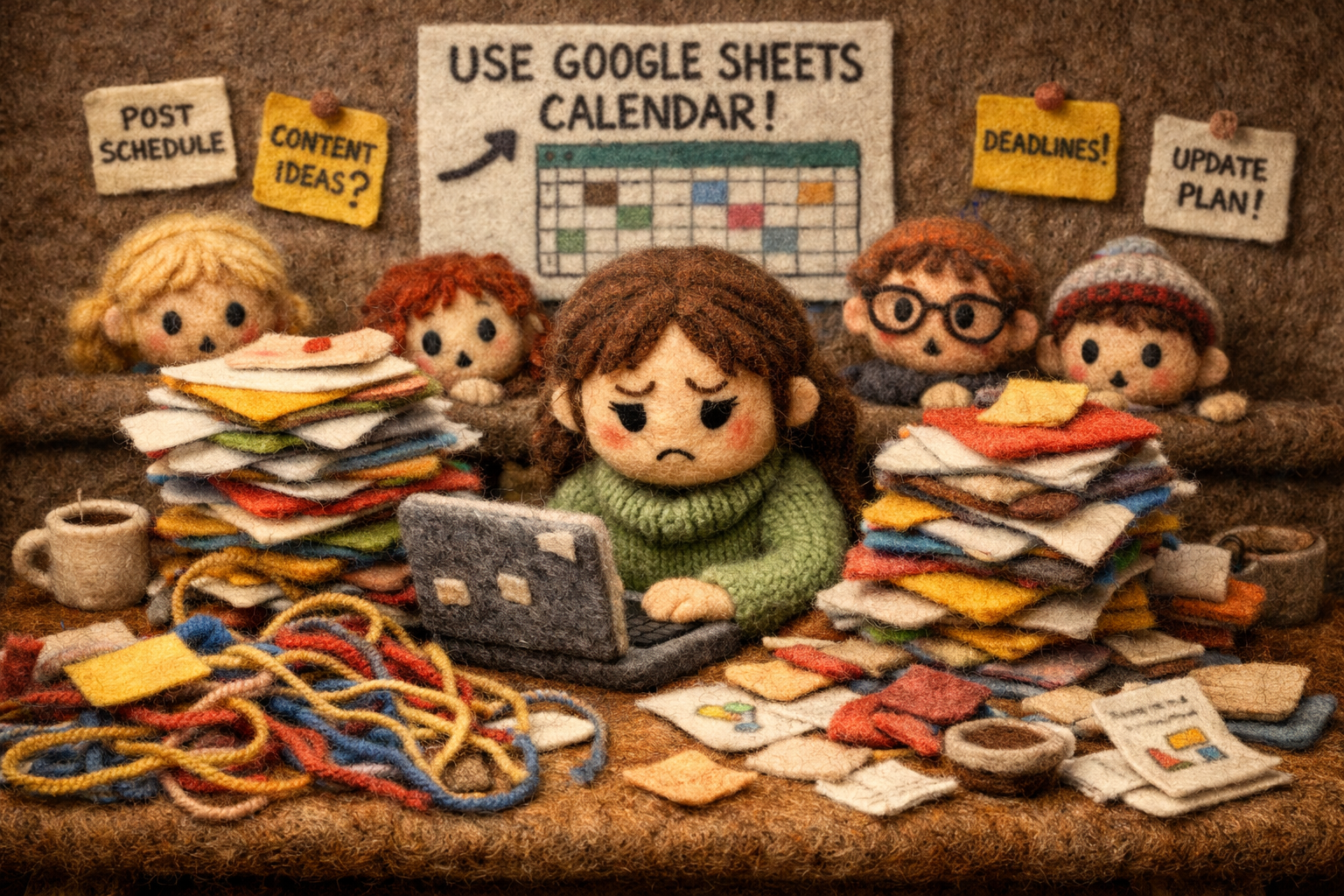 Read more about the article How to Create a Content Calendar for a Small Marketing Team Using Only Google Sheets